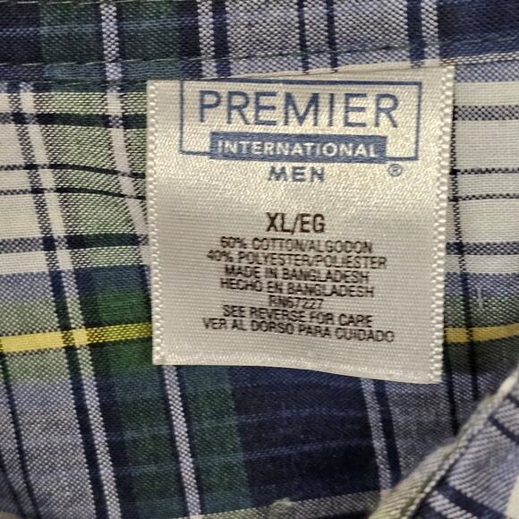 Andhurst Plaid Long Sleeve Button Down Shirt 4 Pieces Sets Black Men's Size L/XL - Picture 5 of 7